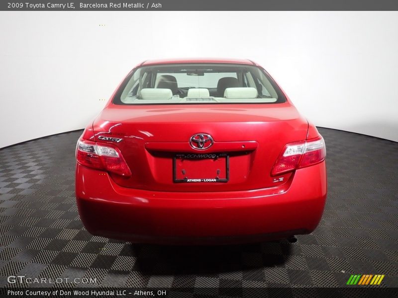 Barcelona Red Metallic / Ash 2009 Toyota Camry LE