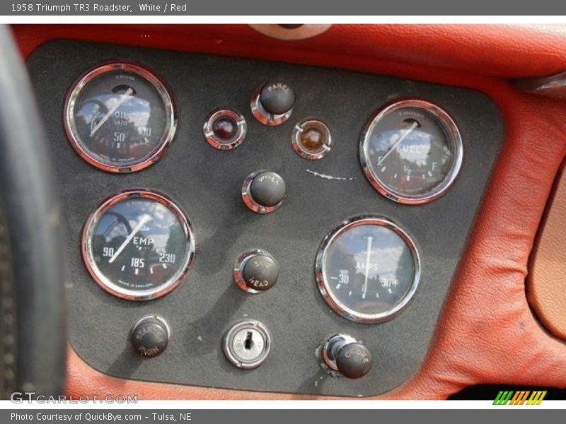  1958 TR3 Roadster Roadster Gauges