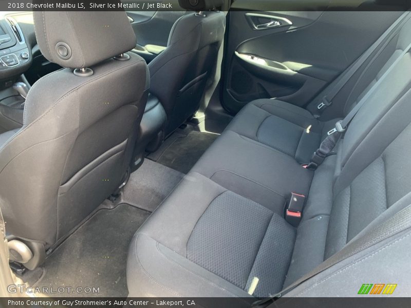 Silver Ice Metallic / Jet Black 2018 Chevrolet Malibu LS