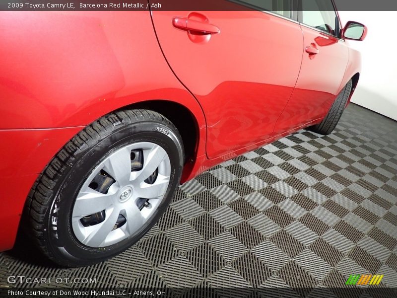 Barcelona Red Metallic / Ash 2009 Toyota Camry LE