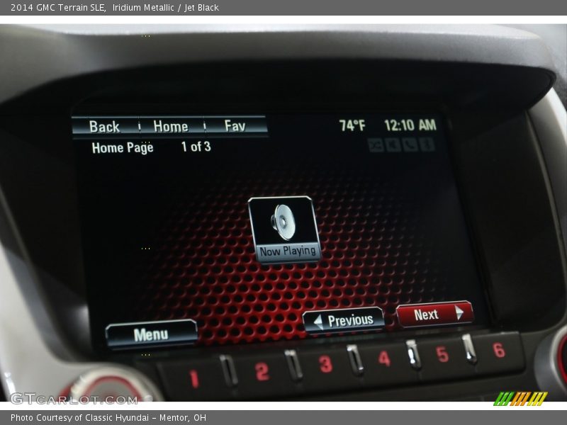 Iridium Metallic / Jet Black 2014 GMC Terrain SLE