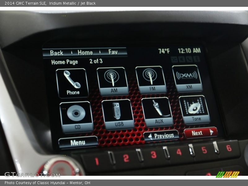 Iridium Metallic / Jet Black 2014 GMC Terrain SLE
