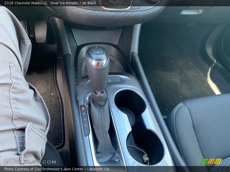 Silver Ice Metallic / Jet Black 2018 Chevrolet Malibu LS