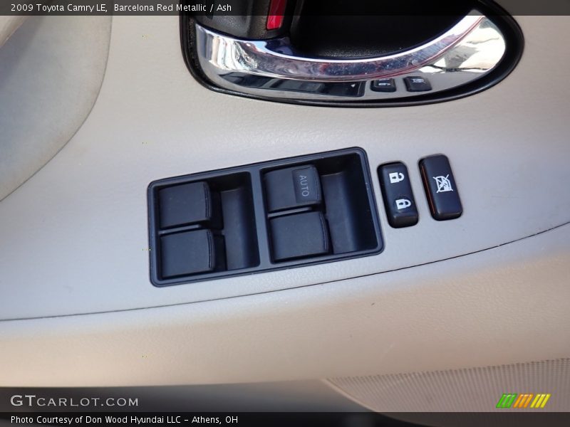 Barcelona Red Metallic / Ash 2009 Toyota Camry LE