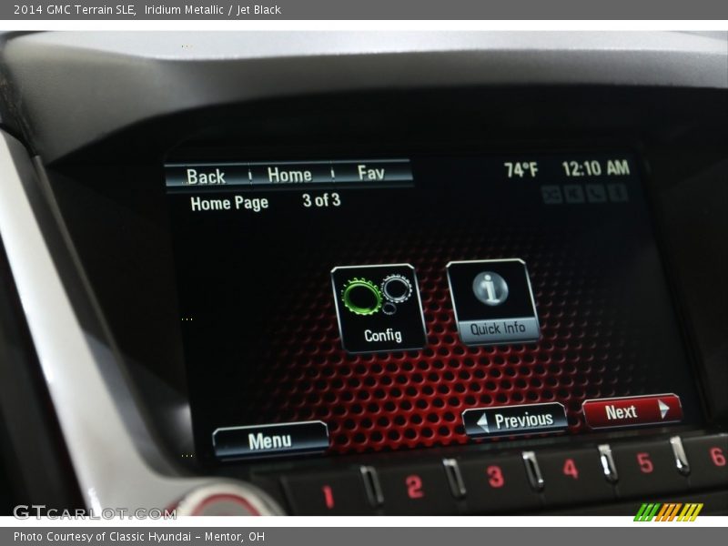 Iridium Metallic / Jet Black 2014 GMC Terrain SLE