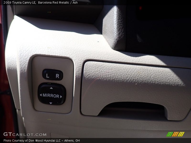 Barcelona Red Metallic / Ash 2009 Toyota Camry LE