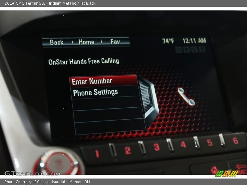 Iridium Metallic / Jet Black 2014 GMC Terrain SLE