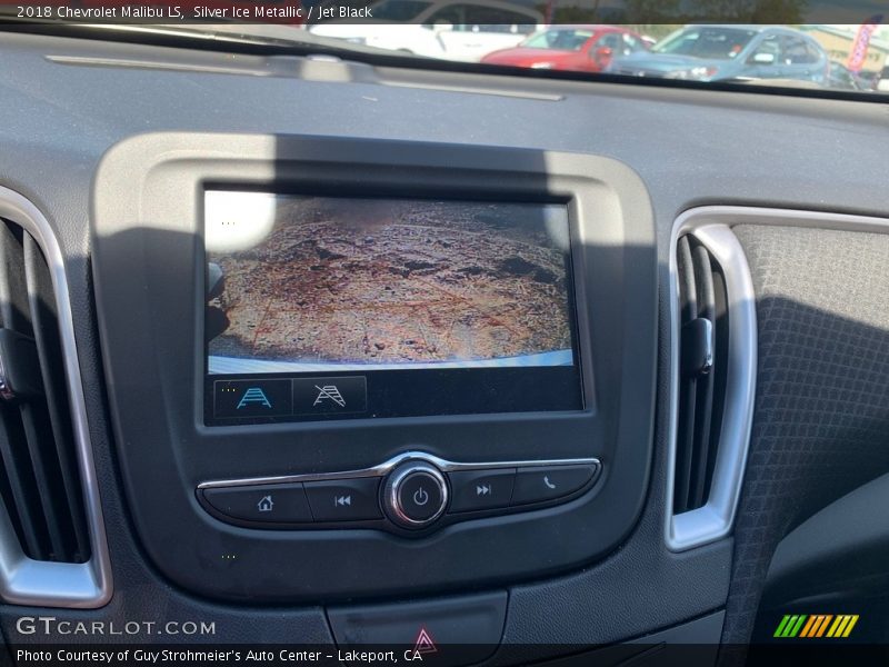 Silver Ice Metallic / Jet Black 2018 Chevrolet Malibu LS