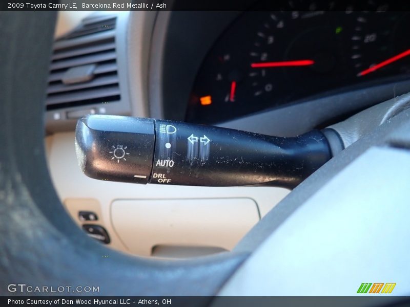 Barcelona Red Metallic / Ash 2009 Toyota Camry LE