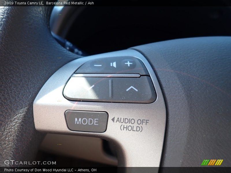 Barcelona Red Metallic / Ash 2009 Toyota Camry LE