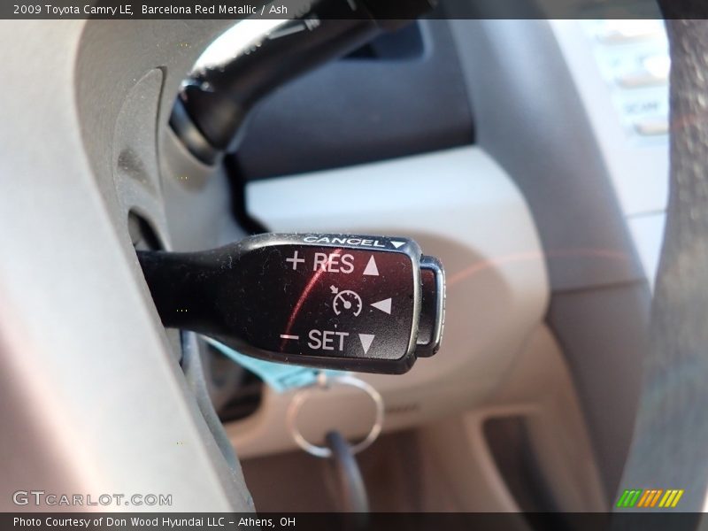 Barcelona Red Metallic / Ash 2009 Toyota Camry LE