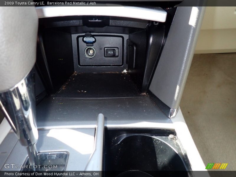 Barcelona Red Metallic / Ash 2009 Toyota Camry LE