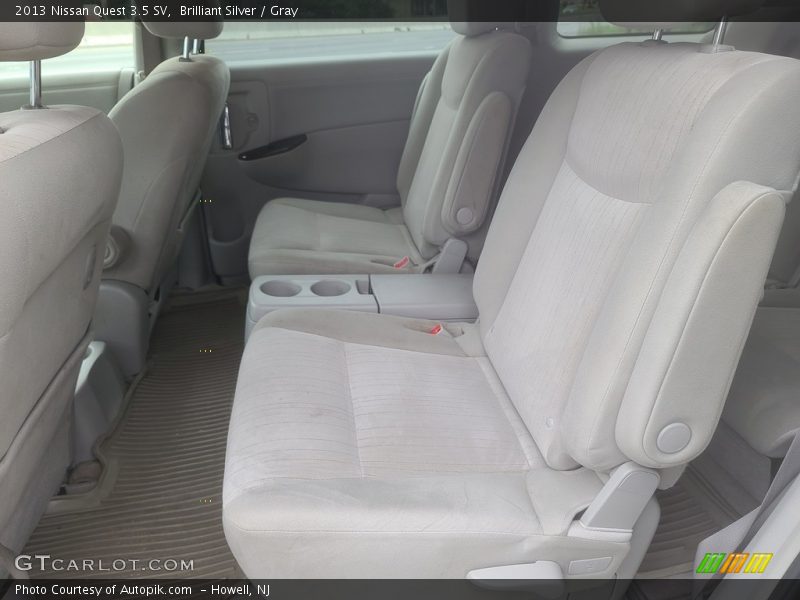 Brilliant Silver / Gray 2013 Nissan Quest 3.5 SV