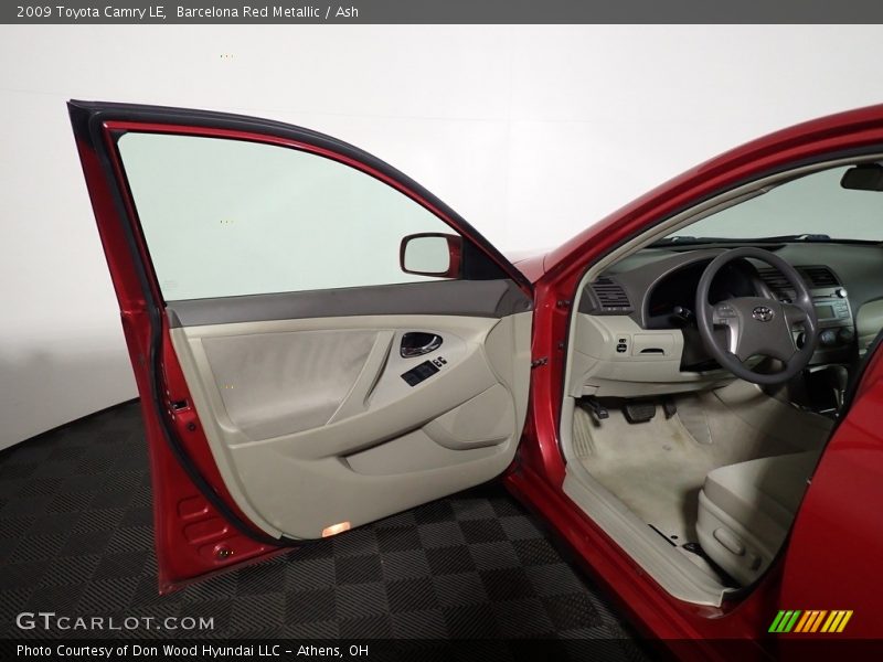 Barcelona Red Metallic / Ash 2009 Toyota Camry LE