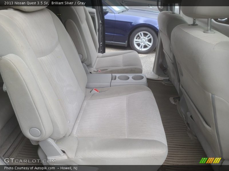 Brilliant Silver / Gray 2013 Nissan Quest 3.5 SV