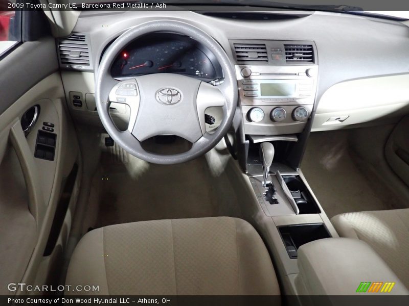 Barcelona Red Metallic / Ash 2009 Toyota Camry LE