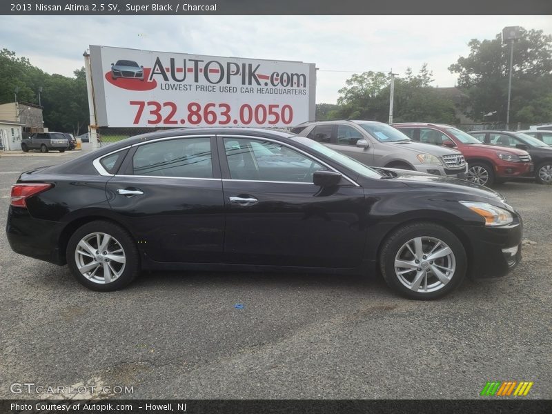 Super Black / Charcoal 2013 Nissan Altima 2.5 SV