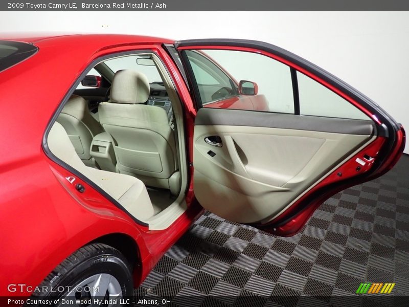 Barcelona Red Metallic / Ash 2009 Toyota Camry LE