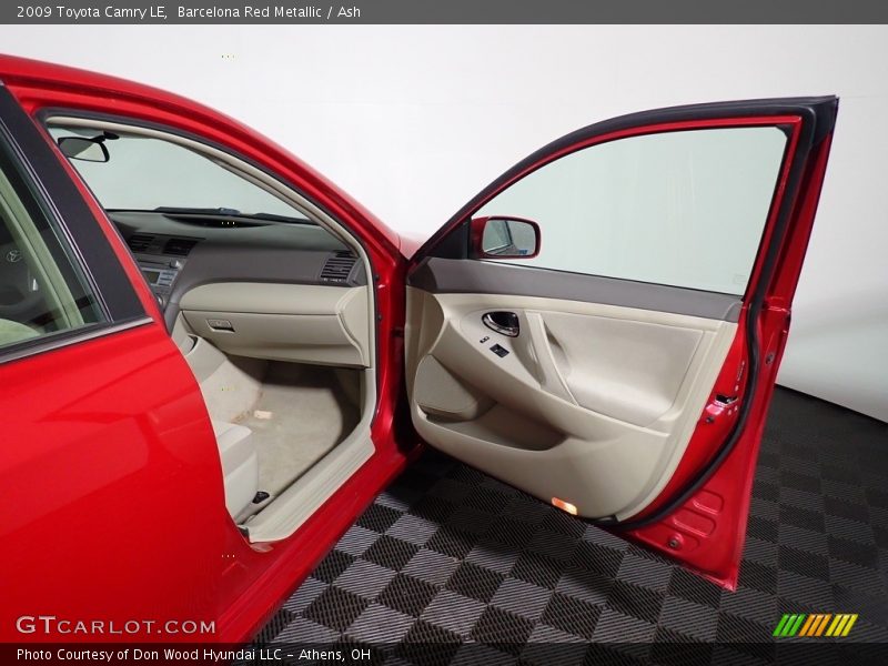 Barcelona Red Metallic / Ash 2009 Toyota Camry LE