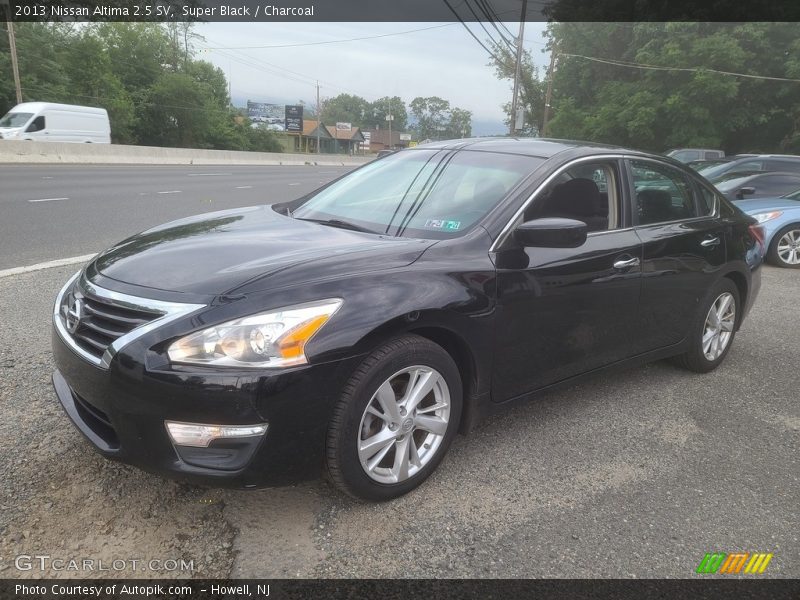Super Black / Charcoal 2013 Nissan Altima 2.5 SV
