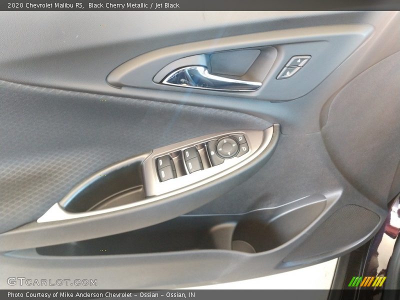Black Cherry Metallic / Jet Black 2020 Chevrolet Malibu RS