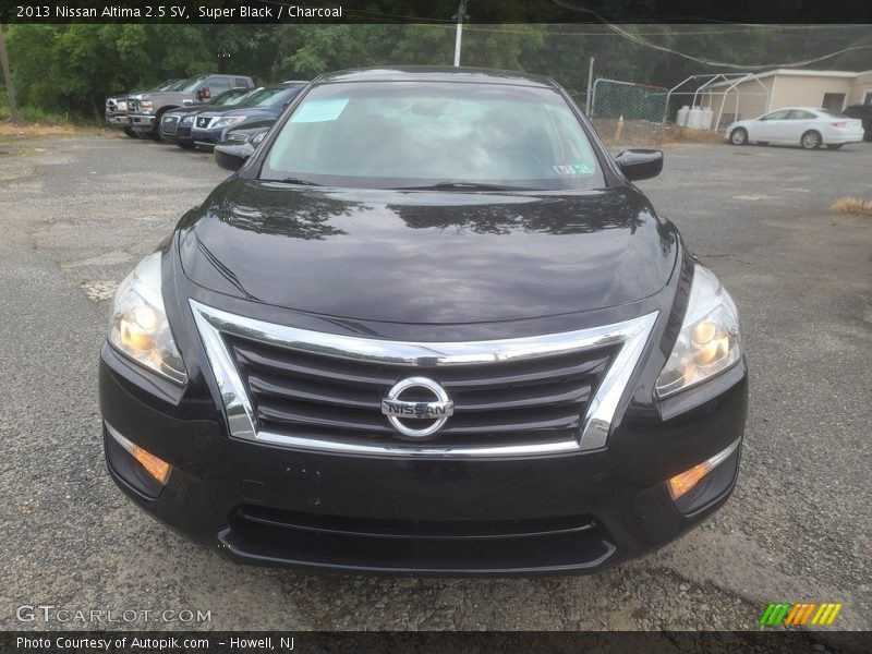 Super Black / Charcoal 2013 Nissan Altima 2.5 SV