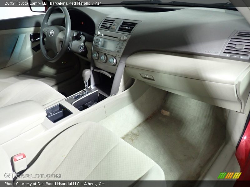 Barcelona Red Metallic / Ash 2009 Toyota Camry LE