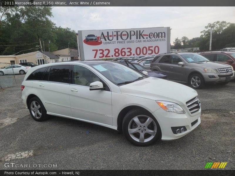 Arctic White / Cashmere 2011 Mercedes-Benz R 350 4Matic