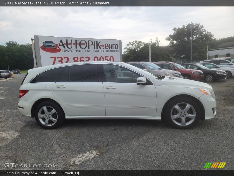 Arctic White / Cashmere 2011 Mercedes-Benz R 350 4Matic