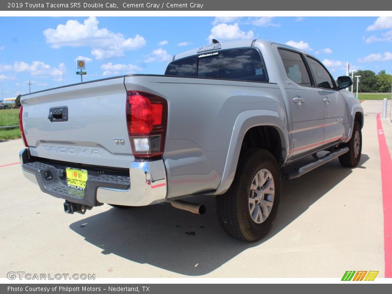 Cement Gray / Cement Gray 2019 Toyota Tacoma SR5 Double Cab