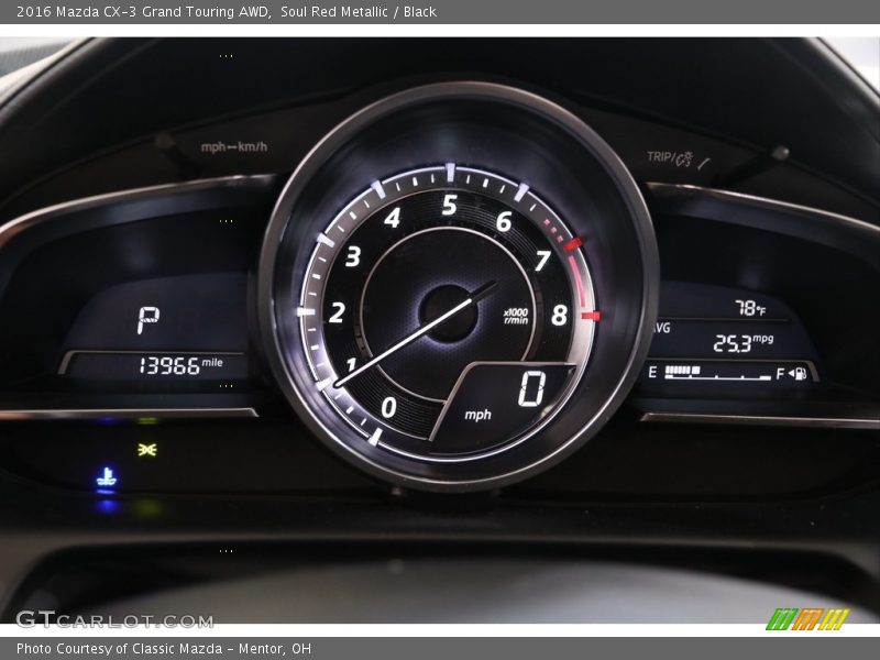  2016 CX-3 Grand Touring AWD Grand Touring AWD Gauges