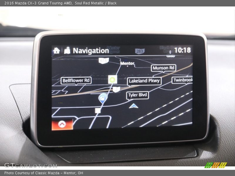 Navigation of 2016 CX-3 Grand Touring AWD