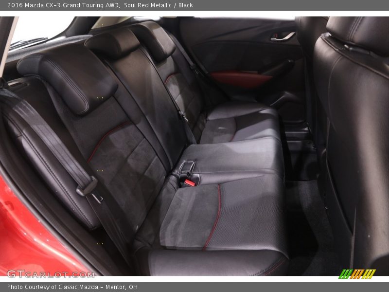 Rear Seat of 2016 CX-3 Grand Touring AWD