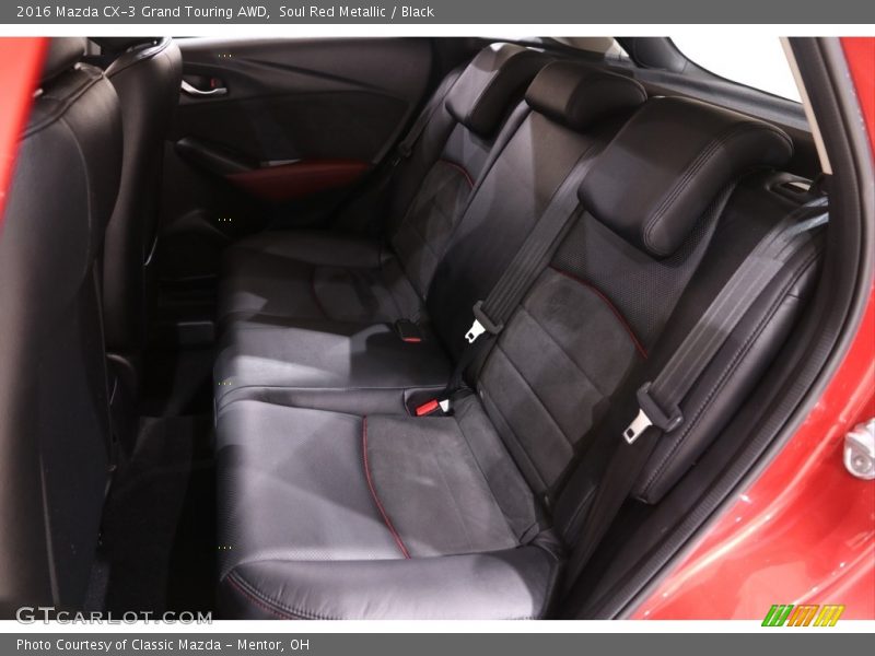 Rear Seat of 2016 CX-3 Grand Touring AWD