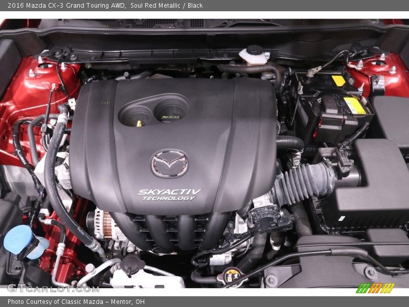  2016 CX-3 Grand Touring AWD Engine - 2.0 Liter DI DOHC 16-Valve VVT SKYACTIV-G 4 Cylinder