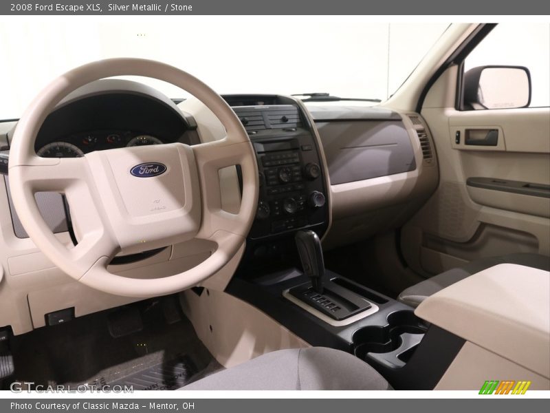 Silver Metallic / Stone 2008 Ford Escape XLS