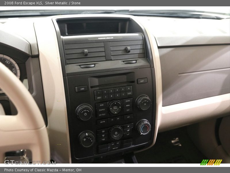 Silver Metallic / Stone 2008 Ford Escape XLS