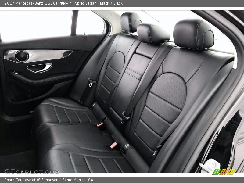 Black / Black 2017 Mercedes-Benz C 350e Plug-in Hybrid Sedan