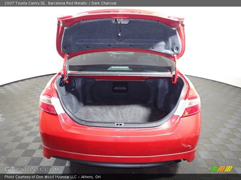 Barcelona Red Metallic / Dark Charcoal 2007 Toyota Camry SE