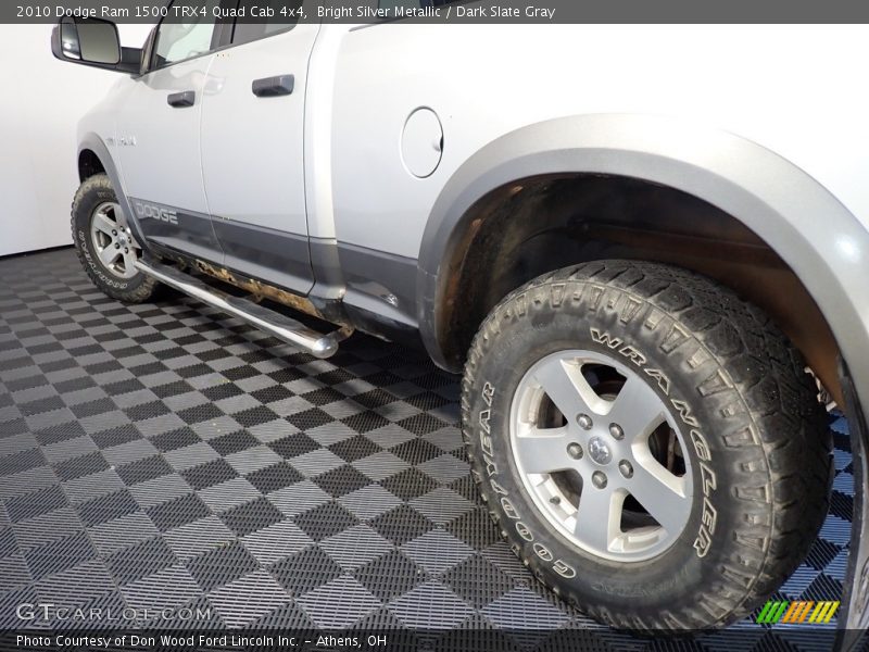 Bright Silver Metallic / Dark Slate Gray 2010 Dodge Ram 1500 TRX4 Quad Cab 4x4