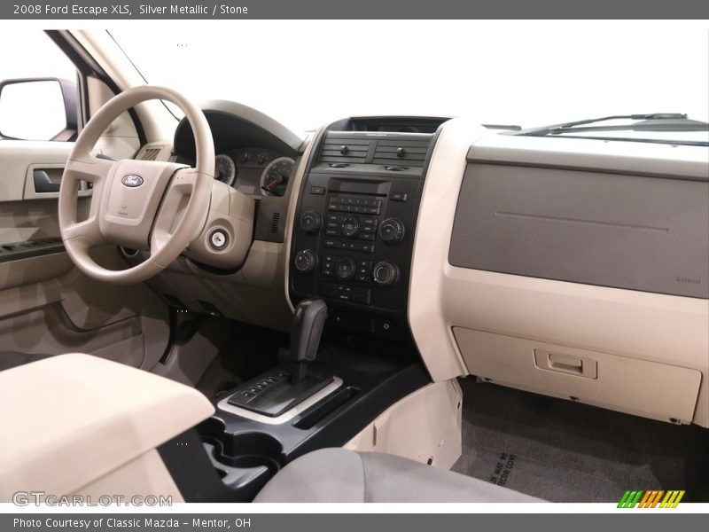 Silver Metallic / Stone 2008 Ford Escape XLS