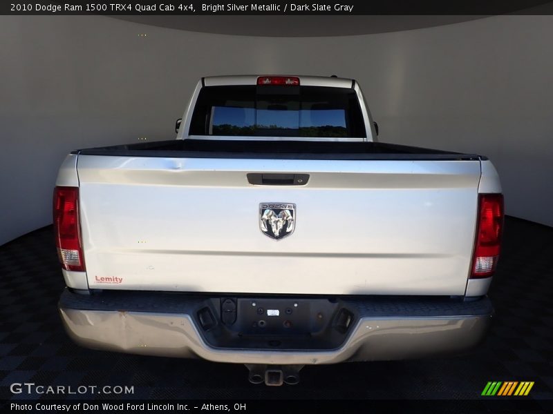 Bright Silver Metallic / Dark Slate Gray 2010 Dodge Ram 1500 TRX4 Quad Cab 4x4