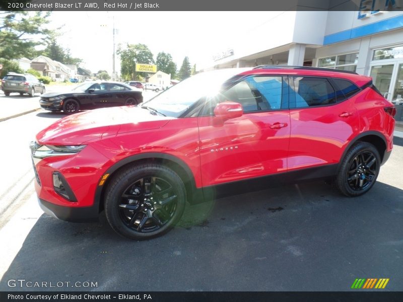 Red Hot / Jet Black 2020 Chevrolet Blazer LT AWD