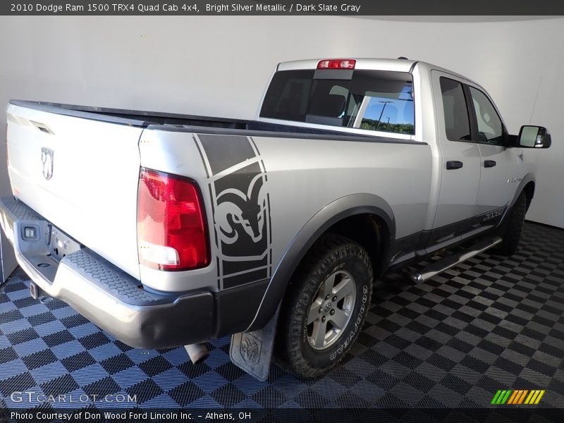 Bright Silver Metallic / Dark Slate Gray 2010 Dodge Ram 1500 TRX4 Quad Cab 4x4