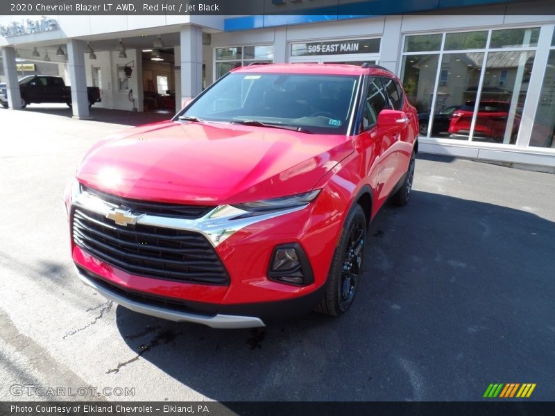 Red Hot / Jet Black 2020 Chevrolet Blazer LT AWD