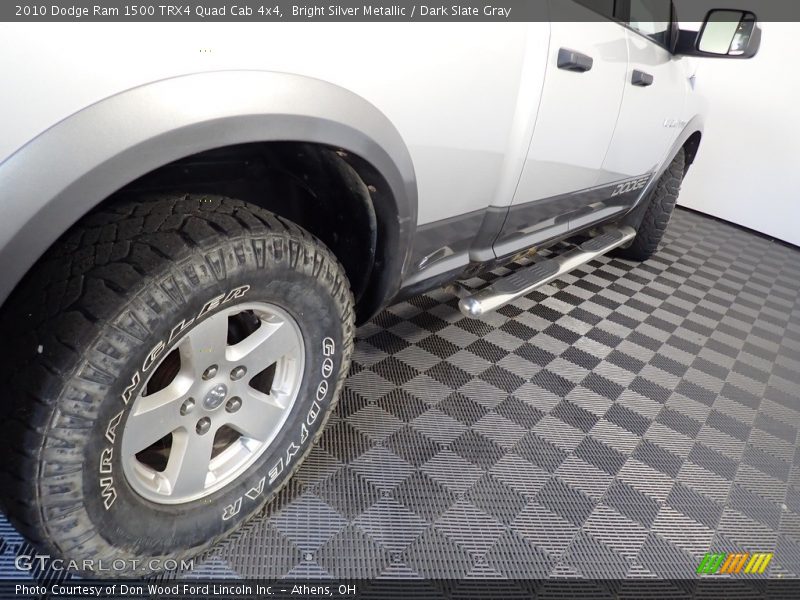 Bright Silver Metallic / Dark Slate Gray 2010 Dodge Ram 1500 TRX4 Quad Cab 4x4