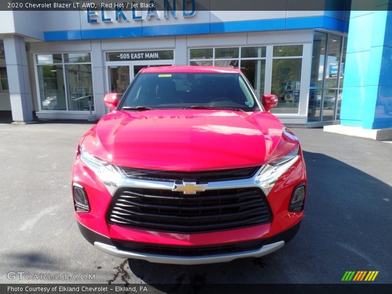 Red Hot / Jet Black 2020 Chevrolet Blazer LT AWD