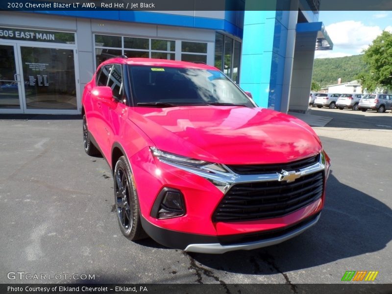 Red Hot / Jet Black 2020 Chevrolet Blazer LT AWD