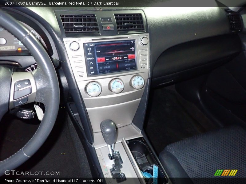 Barcelona Red Metallic / Dark Charcoal 2007 Toyota Camry SE