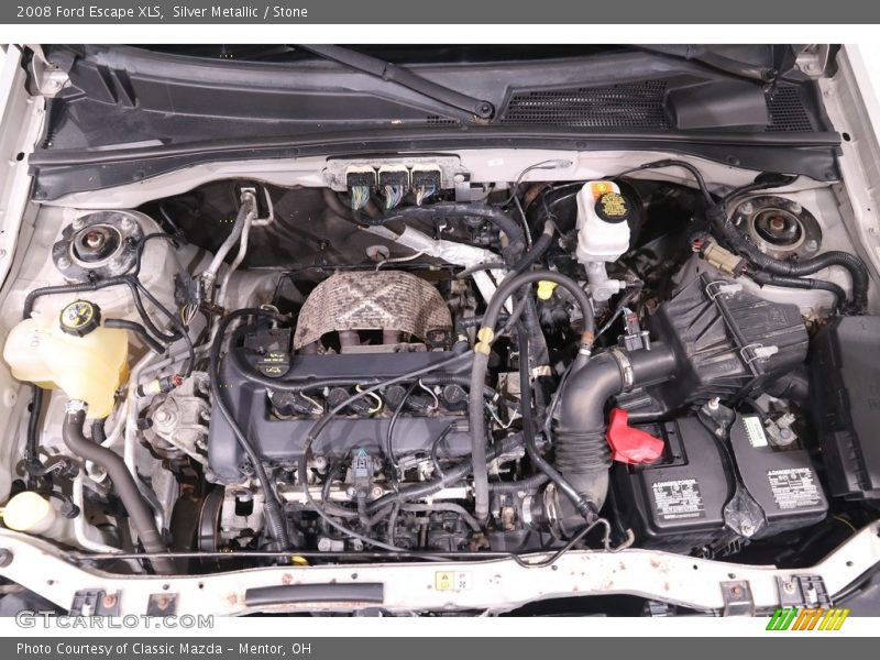 Silver Metallic / Stone 2008 Ford Escape XLS